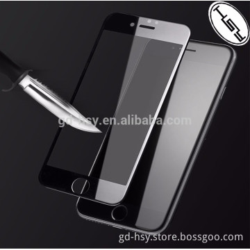 HUYSHE 2016 Hot Selling For Apple Iphone 7 Anti-shock Tempered Glass 3D Full Cover For Iphone 7 0.33mm screen protector
